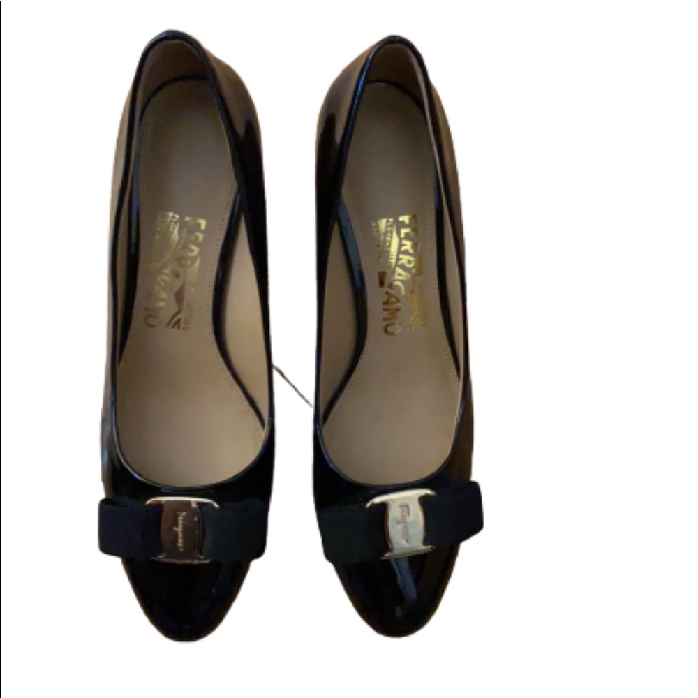 Salvatore Ferragamo Black wedges - Picture 2 of 6